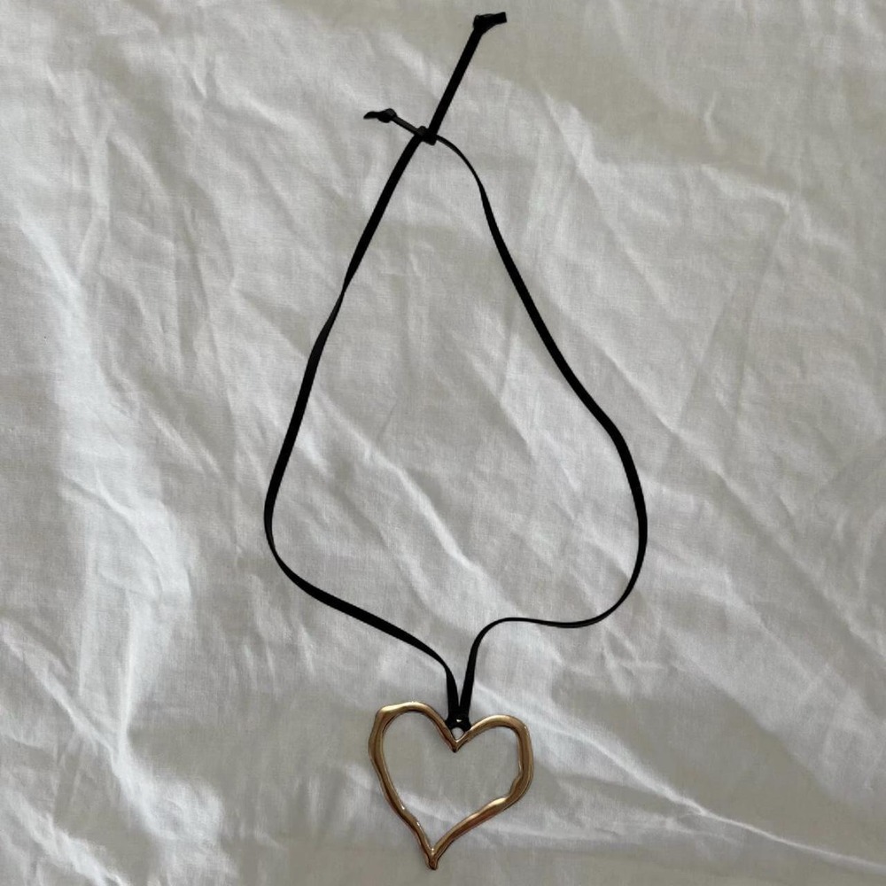 Western Gold Heart Necklace